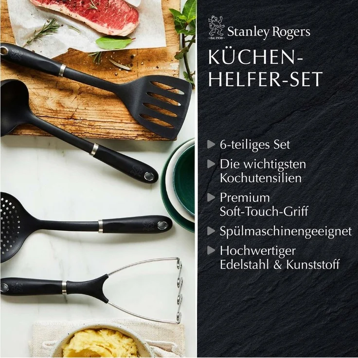 Stanley Rogers Kochbesteck-Set S. ROGERS Online-Set SR Küchenhelfer Sof – Bild 2