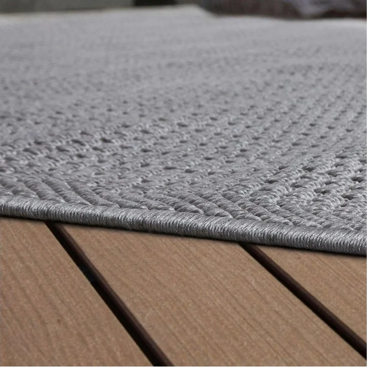 Paco Home Teppich Timber 125, rechteckig, Höhe: 4 mm, Flachgewebe, Sisal Optik, auch als Läufer, In- und Outdoor geeignet – Bild 4