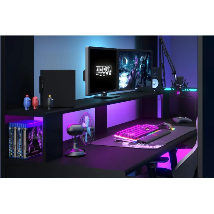 Parisot Hochbett Online1 in schwarz Gaming – Bild 5