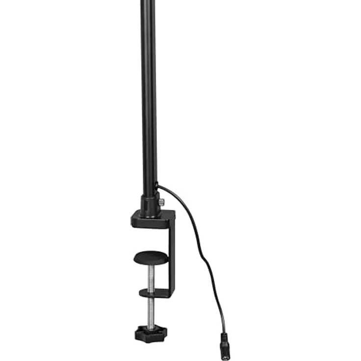 Hansa Nova LED Schreibtischlampe, schwarz, 20 W mit Tischklemme, dimmbar, automatischer Lichtsensor, 1200 Lumen – Bild 6