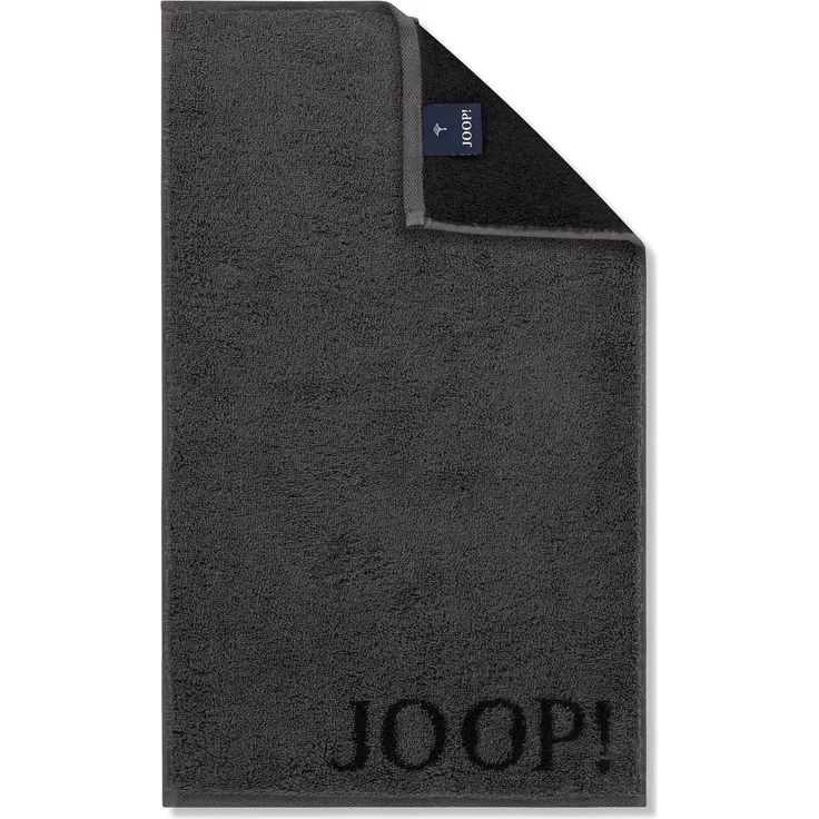 JOOP! Handtücher Classic Doubleface 1720 79 Anthrazit, Gästetuch 30x50 cm – Bild 2