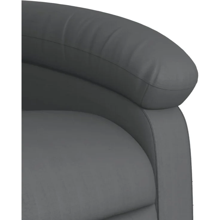 vidaXL Relaxsessel mit Aufstehhilfe Elektrisch Grau Kunstleder 3204057 – Bild 9