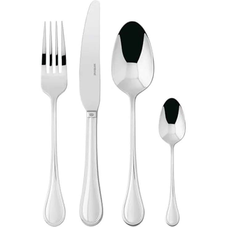Sambonet 'Royal' Besteckset, Edelstahl/PVD, 24ltlg., Silber