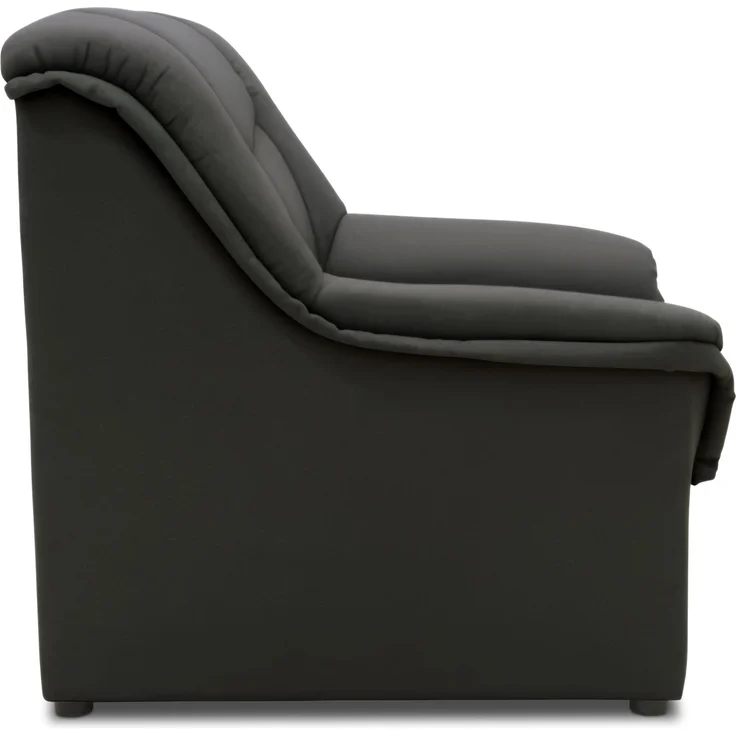 DOMO. collection Sessel Berlin FK, Polstersessel mit Federkernpolsterung, Armsessel, Cocktailsessel, Loungesessel 95 x 90 x 89 cm (BxTxH), schwarz – Bild 3