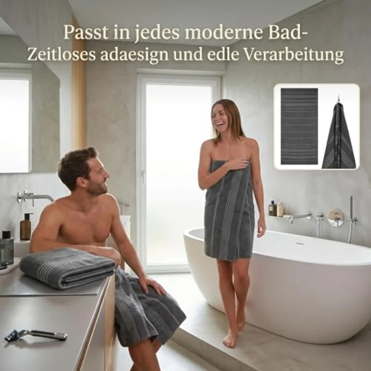 Betz Strandtuch Betz XXL Badetuch LINES Saunahandtuch Liegetuch 90x180 cm, 100% Baumwolle – Bild 6