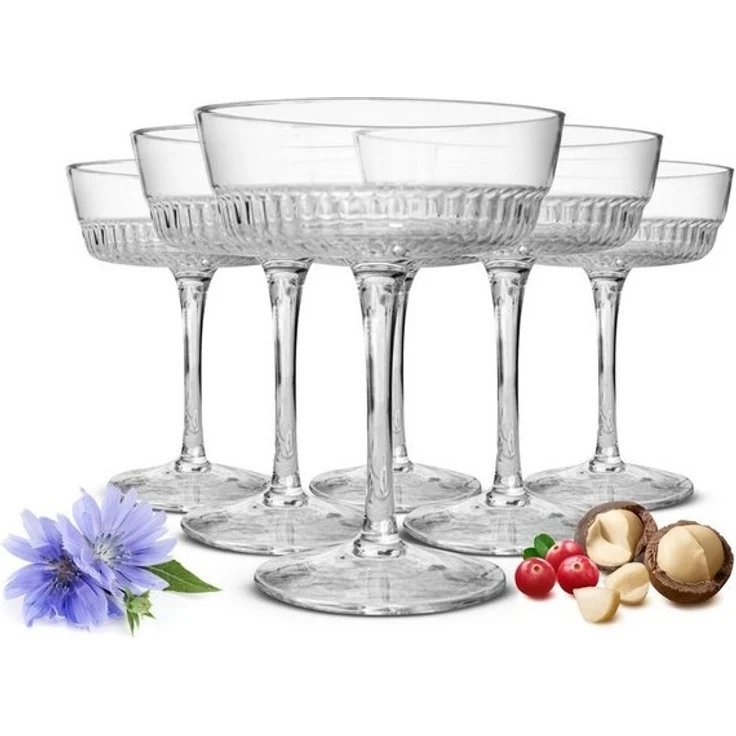 6 Margarita Gläser 230ml Trinkgläser Bargläser Margaritagläser Cocktailgläser – Bild 4