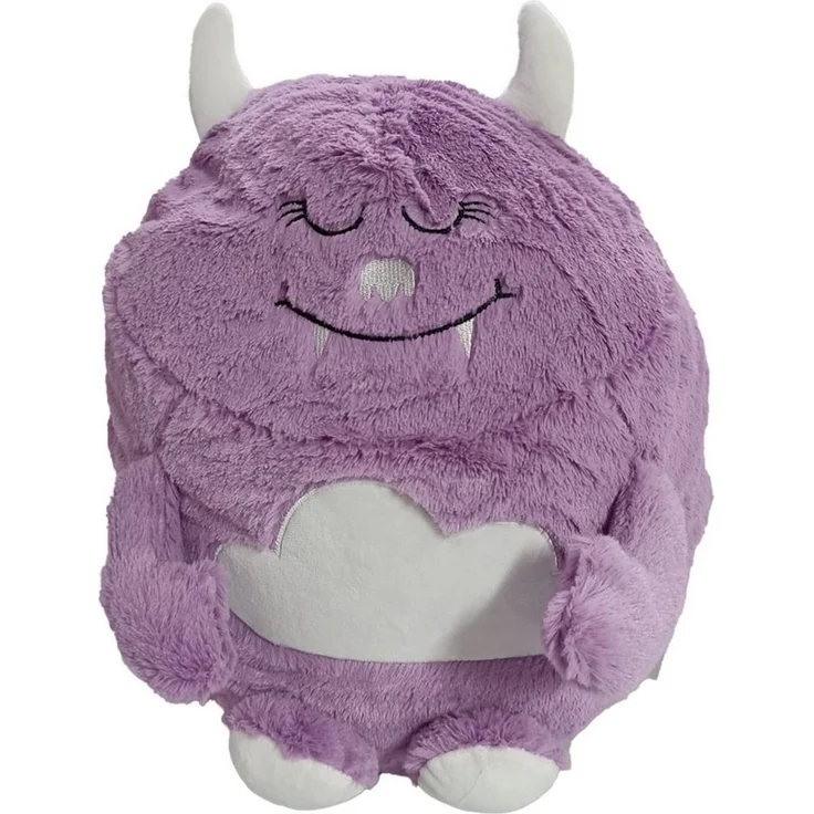 Haus und Deko Zierkissen Monster Kuschelkissen Plüsch Kinder Kissen Dekokissen mit Füllung ca, (1 St) – Bild 1