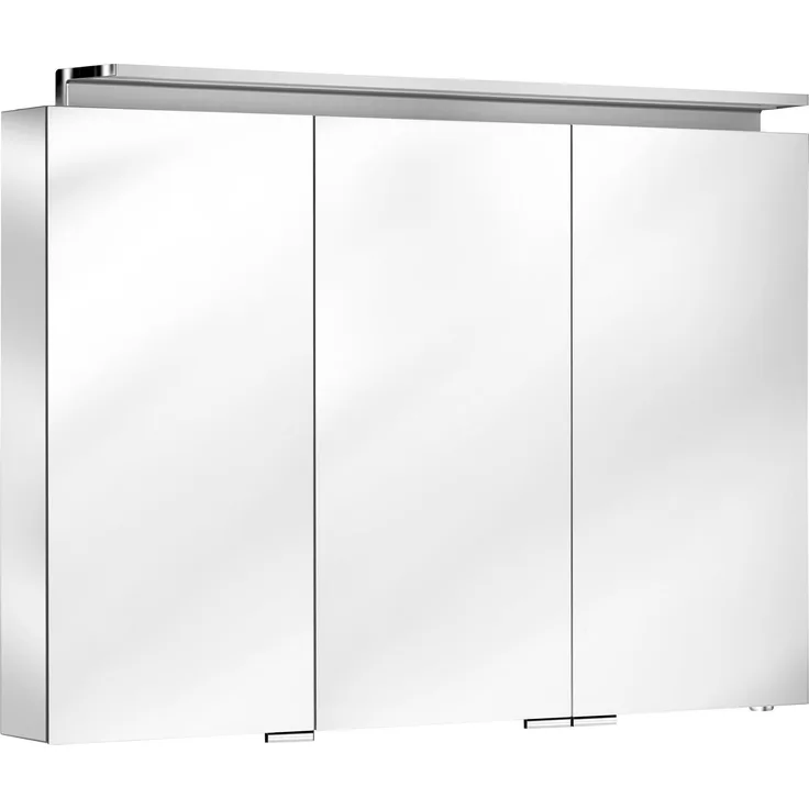 Keuco Royal L1 Spiegelschrank 13606, 3 Drehtüren, 1300mm - 13606171301
