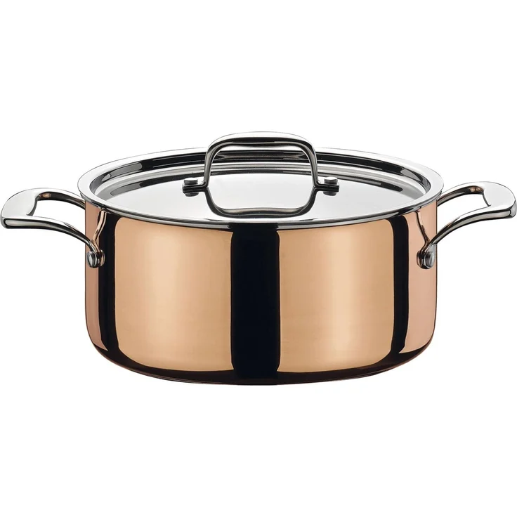 SPRING Culinox Bratentopf nieder, mit Deckel, Länge: 160 mm, Inhalt: 1,4 Liter