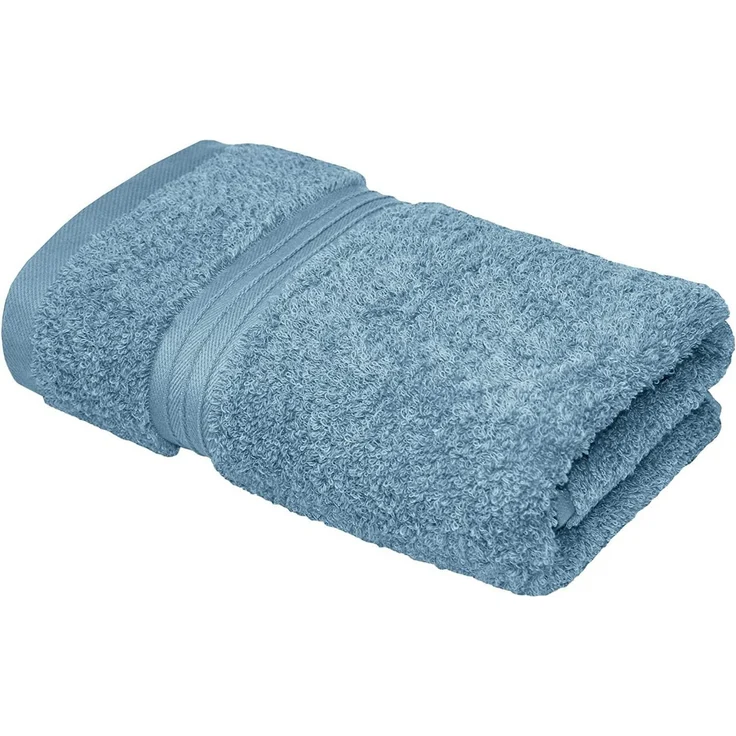 Lashuma Handtücher Linz, Frottee (2-St), Saugstarkes Handtuchset Blau 50x100 cm – Bild 2