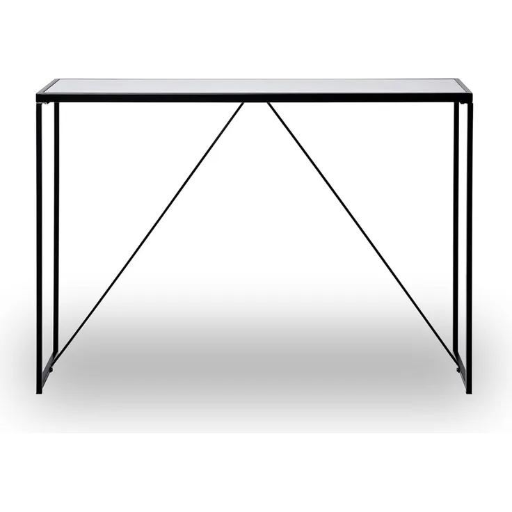Jahnke Konsolentisch Glam Console, Schwarz