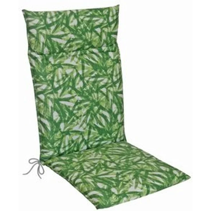 KETTLER Hochlehnerauflage Design 931 Palmenmotiv, (1 St), Gartenstuhlkissen Hochlehner 120x48x6cm, Grün – Bild 6