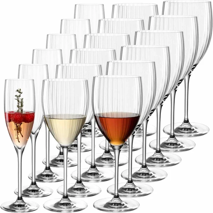 Leonardo POESIA Wein- und Sektgläser Set 18-teilig – Bild 1