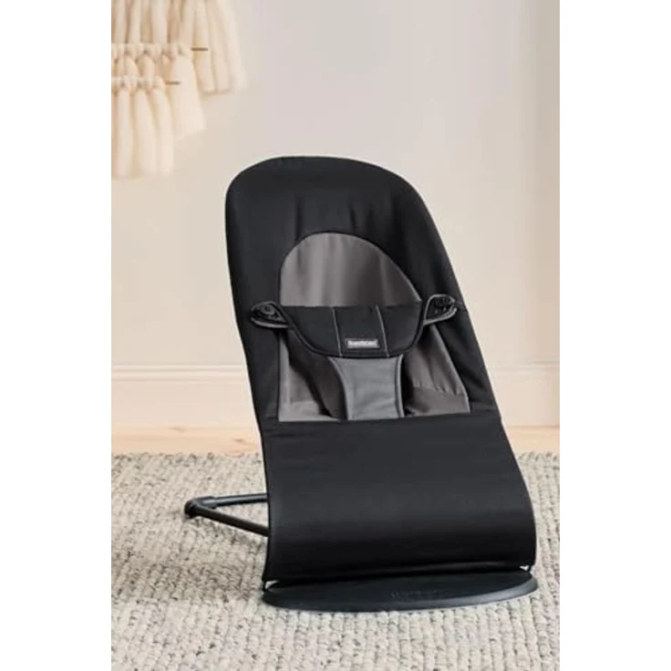 BabyBjörn Bouncer Balance Soft, gewebt, schwarz/dunkelgrau – Bild 6