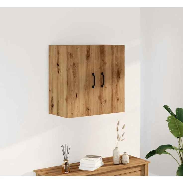 vidaXL Wandschrank Artisan-Eiche 60x31x60 cm Holzwerkstoff 857072 – Bild 2
