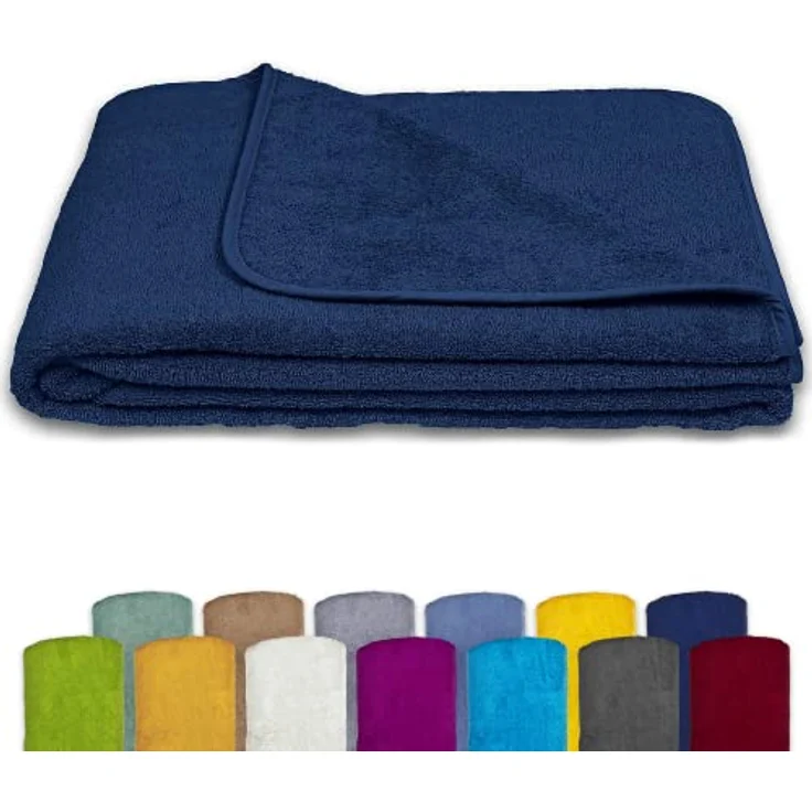 Wohndecke Frotteedecke, KiGATEX, 100% Baumwolle, 150x200 cm – Bild 2