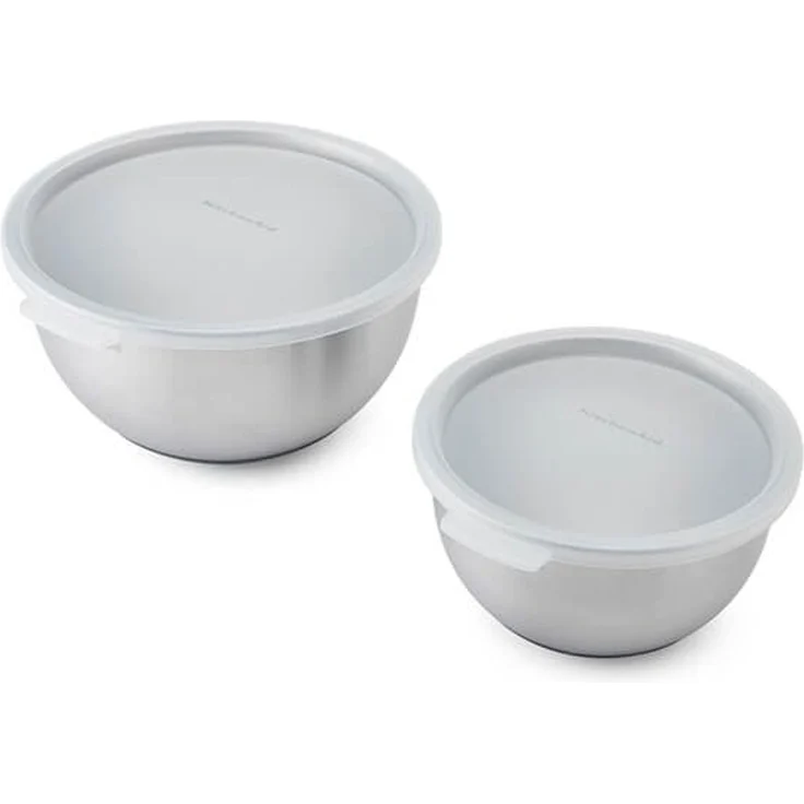 KitchenAid Rührschüssel KMS212OSSSA, Geruchs- & fleckenresistent, rutschfester Boden – Bild 1