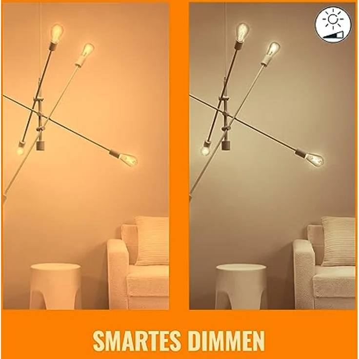 WiZ LED-Leuchtmittel E14 Tunable, 4,9 W, 806 lm, dimmbar, smartes Licht, 2 Stück, weiß – Bild 8