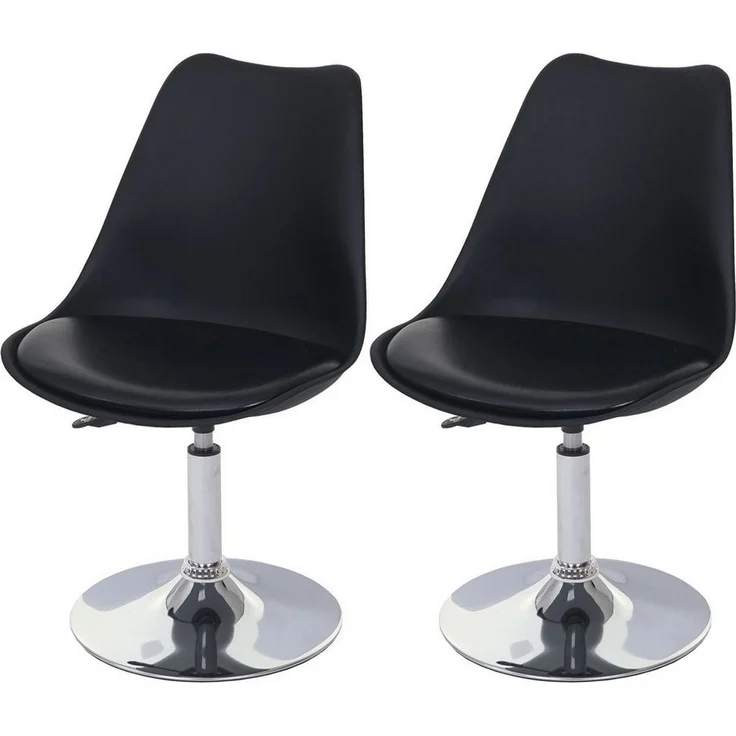 MCW Esszimmerstuhl Vaasa T501-2-h (Set, 2 St), 2er-Set, Frei drehbar um 360°, Höhenverstellbar – Bild 2