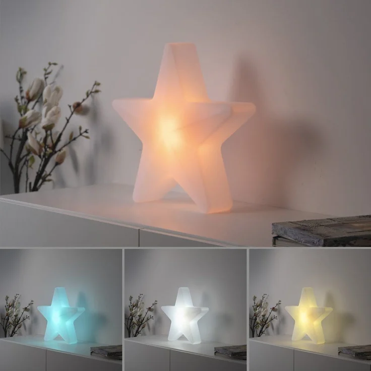 JUST LIGHT 19290-16 AKKU STAR AKKU-Leuchte weiss RGBW-Farbwechsel – Bild 2