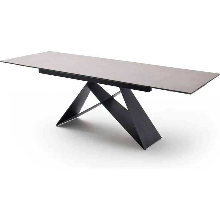 Esstisch Kobe | Ausziehtisch | hellgrau | 160(240) x 90