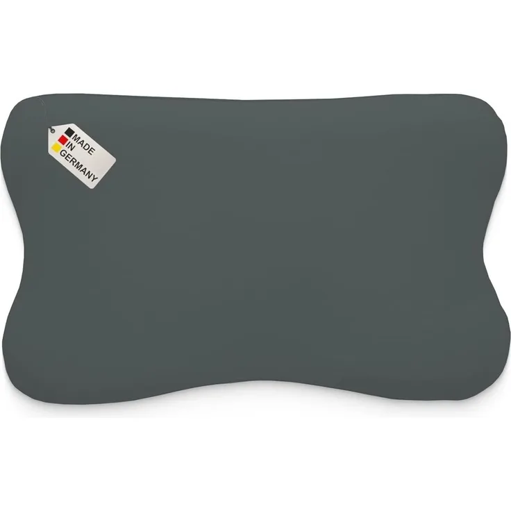DUKAL Kissenbezug passend für Blackroll Recovery Pillow und weitere, 100% Baumwolle, (1 Stück), aus hochwertigem Doppel-Jersey, mit Reißverschluss, Made in Germany