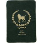 DAVID FUSSENEGGER Hundekorb Haustierdecke Hundedecke "My best Friend " 100 x 140 cm