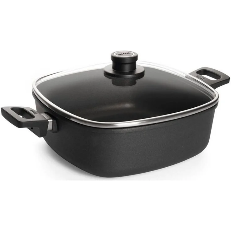 WOLL MADE IN GERMANY Bratpfanne Nowo Titanium, Aluminiumguss, 28x28 cm, Induktion, Made in Germany – Bild 4