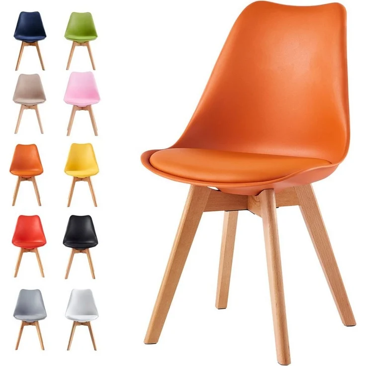 MCC direct Esszimmerstuhl Retro Esszimmerstühle EVA (4er Set) – Bild 5