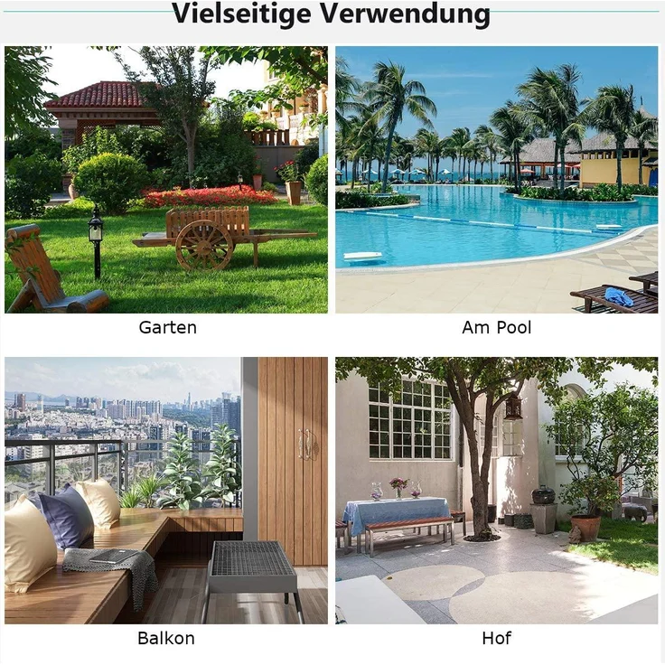 COSTWAY 3tlg. Antik Bistroset Sitzgruppe Balkonset Gartenset Sitzgarnitur
Gartengarnitur Gartenmöbel Bistrotisch Gartentisch mit 2 Stühle Aluminiumguss – Bild 2