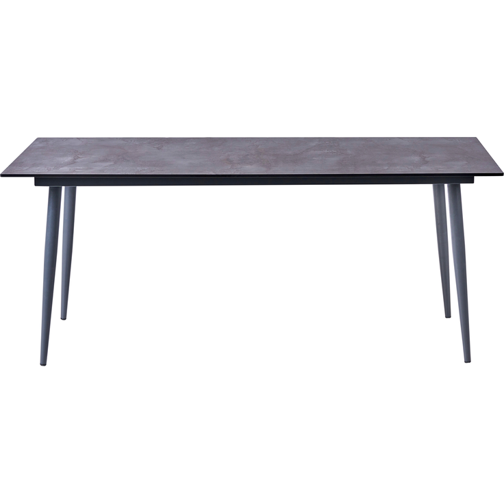 Gartentisch TOLENTINO 180 cm 90 cm Steinoptik Grau – Bild 4