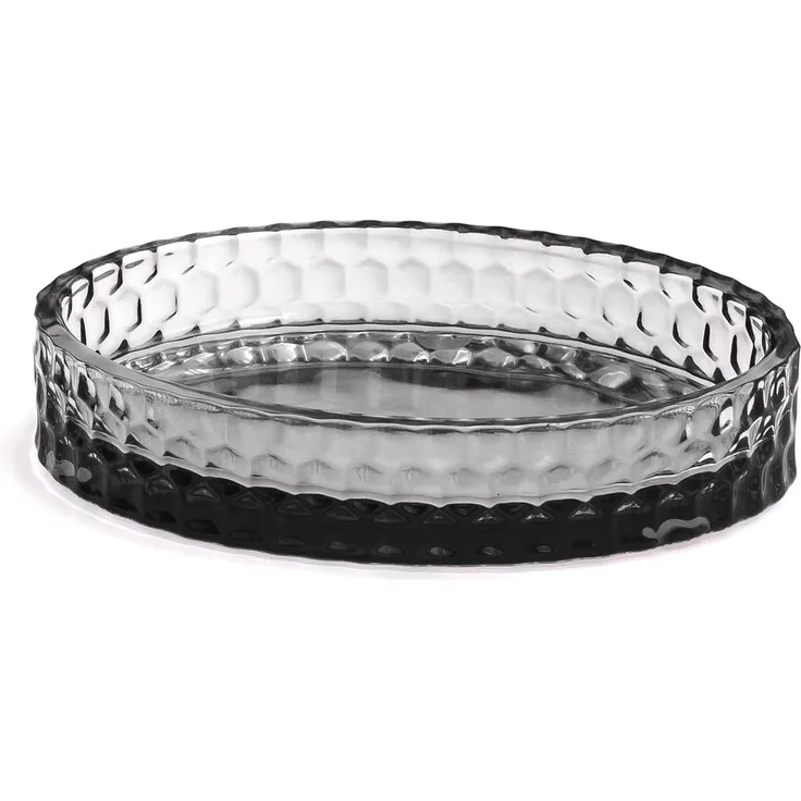 Ridder Seifenschale Sherine Transparent-grau, Breite: 12.7 cm