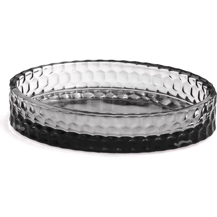 Ridder Seifenschale Sherine Transparent-grau, Breite: 12.7 cm