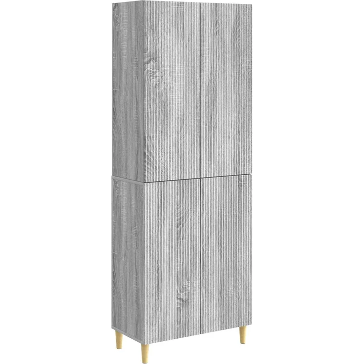 vidaXL Schrankset 2 stk. Sonoma-Grau Holzwerkstoff 3416544 – Bild 2