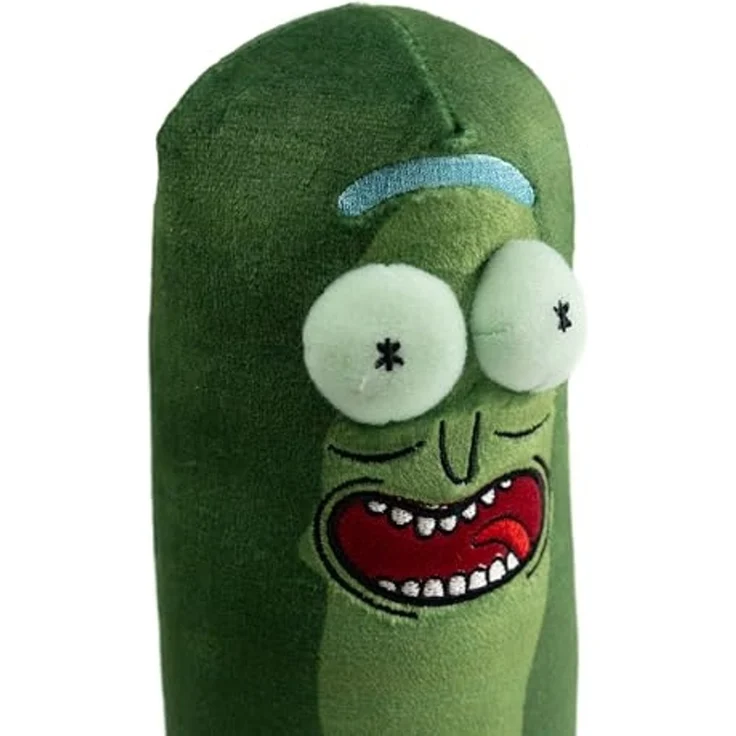 United Labels® Dekokissen Rick and Morty Pickle Rick Kissen Plüsch Gurke Dekokissen 28 x 8 cm – Bild 2