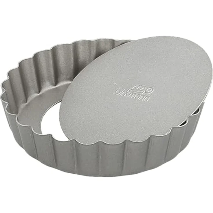 Birkmann Mini-Tarteform Ø 10 cm Höhe 2 cm mit losem Boden mit Antihaftbeschichtung – Bild 3
