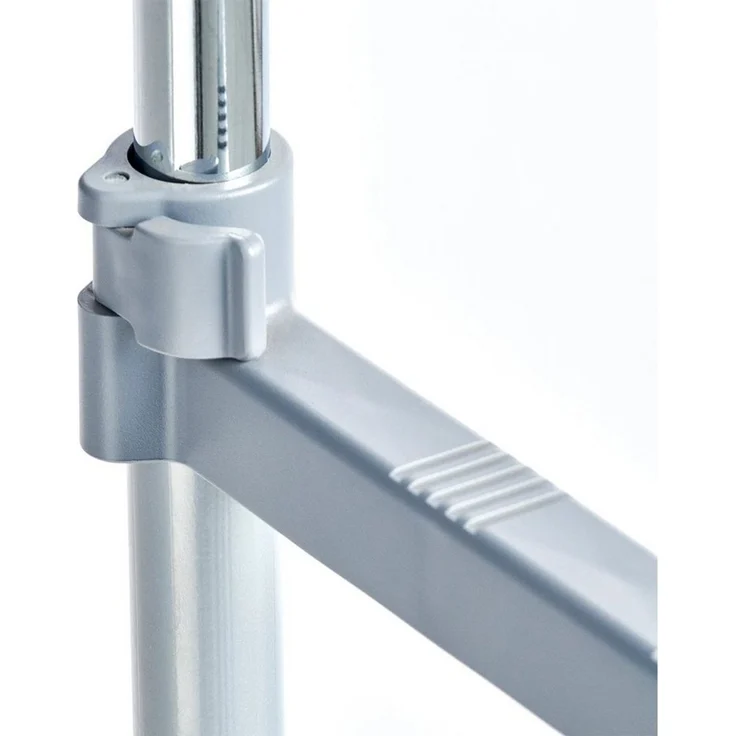 Zeller 17151 Rollkleiderständer, 2-teilig / 83 x 43 x 93.5-170 – Bild 3