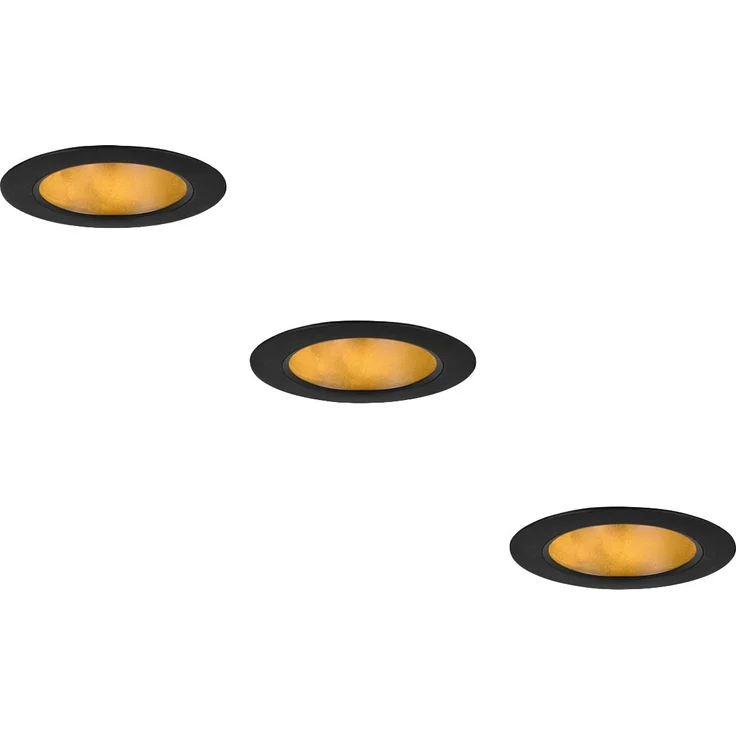 LED Einbaustrahler 230V 3er Set dimmbar, 3 Lichtfarben für Badezimmer, Ø 11cm – Bild 2