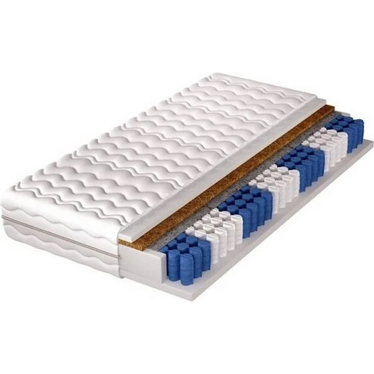 Best for Home Boxspringbett Hotelbett, Gästebett, Rahmenbett, Einzelbett, Bettgestell, Massivholz (Seniorenbett, Matratze, Jugendbett, Kinderbett, 70x200 80x200 90x200 100x200 cm), Komfortbett, Boxspringgestell, Verschiedene Liefermöglichkeiten – Bild 2