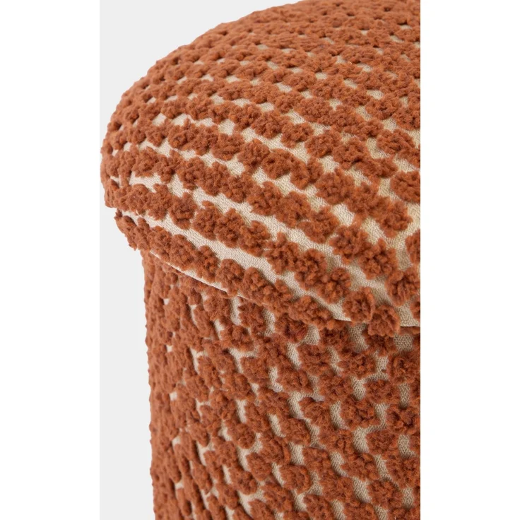Skye Decor 'Alpaka - Orange' Pouf, Orange, 33 x 43 x 33 cm – Bild 5