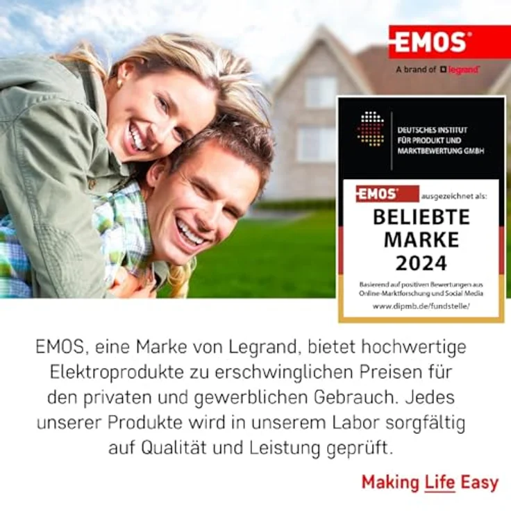EMOS - G9 LED Lampe CLASSIC 4,3 Watt, ersetzt 48 Watt Halogenlampe - G9 Pin Lampe JC mit Helligkeit 600 Lumen - Neutralweiß 4000 Kelvin - langlebig 30000 Stunden - 300° Abstrahlwinkel - SMD LEDs – Bild 7