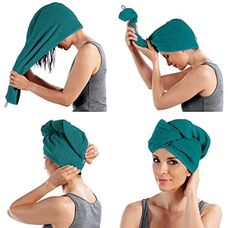 Erwin Müller Handtuch Turban, Frottier, Microfaser Uni – Bild 5