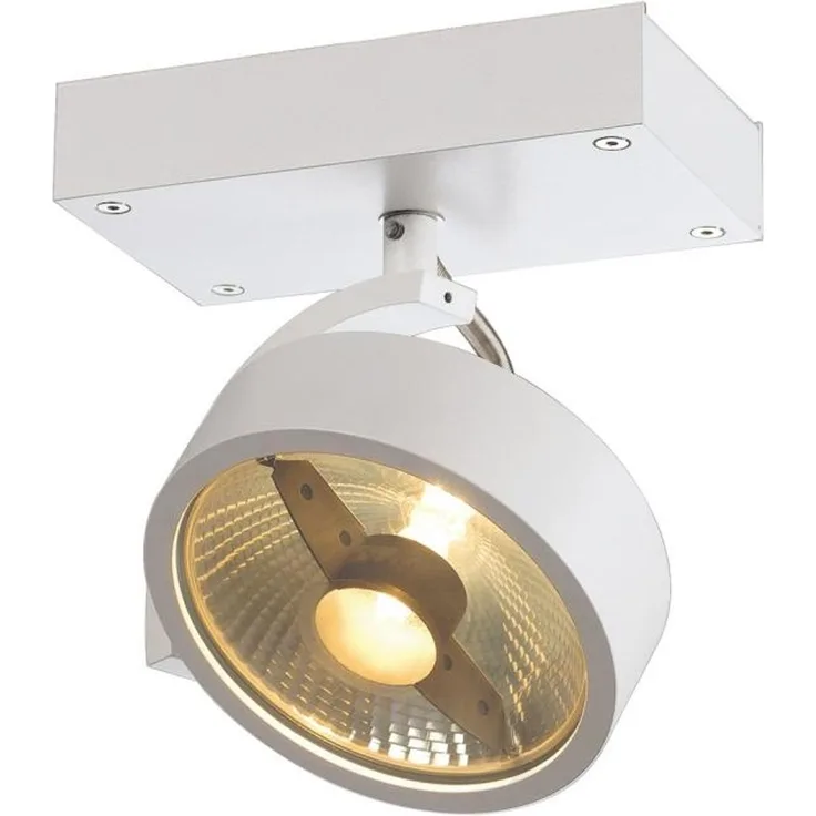 SLV No. 147301 KALU 1 QPAR111 Wand- und Deckenleuchte weiss max. 75W