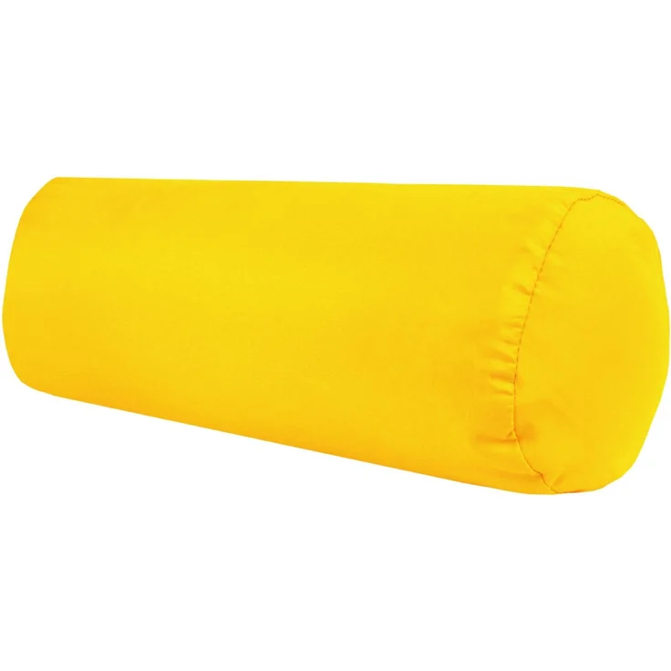 Bestlivings Nackenrolle 10x25cm ( BxL ) Bezug in der Farbe Gelb, in vielen vers. Farben – Bild 1
