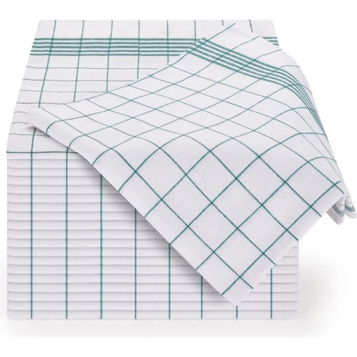 Blumtal Geschirrtuch Hochwertige im praktischen Set, (Set, 10-tlg, Set bestehend aus 5, 10 oder 20), in der Größe 50x70 cm, 100% Baumwolle