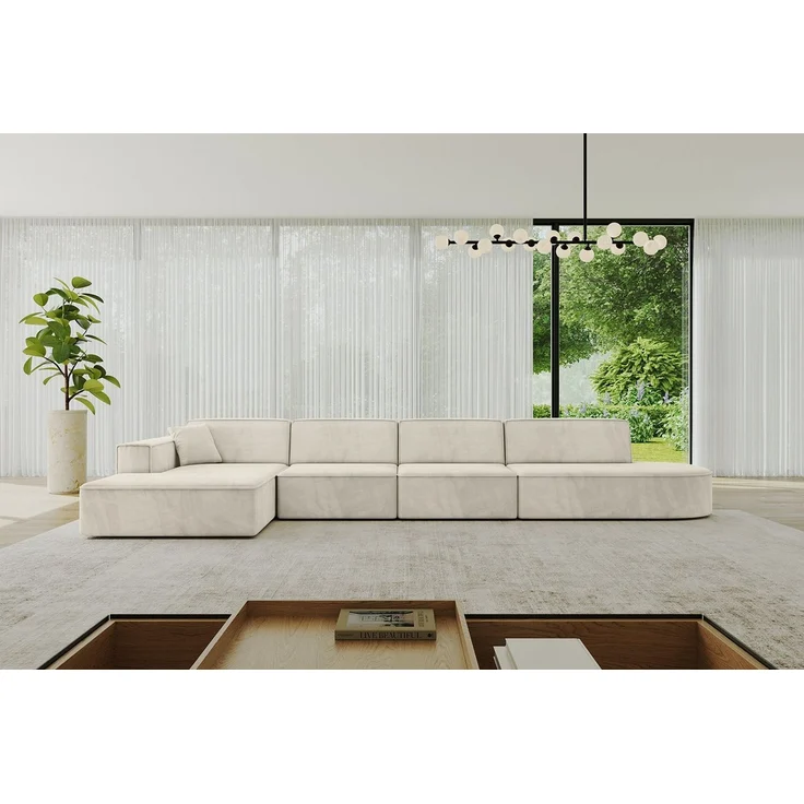 ALTDECOR Ecksofa IREA-L3-v4, Sofa Praktische Bequeme Funktionsecke Couch L-Form Eckcouch, Corner Sofa L-Form Vielseitige Sofa Wohnlandschaft Wohnzimmer – Bild 5