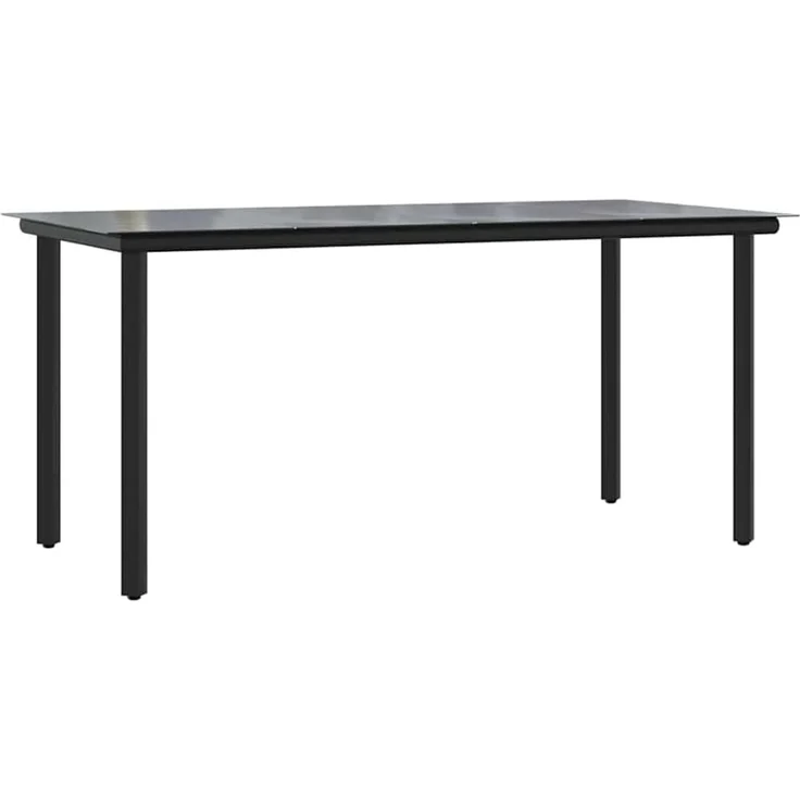 vidaXL Garten Essgruppe 7 stk. Hellgrau Poly-Rattan 3261716 – Bild 4