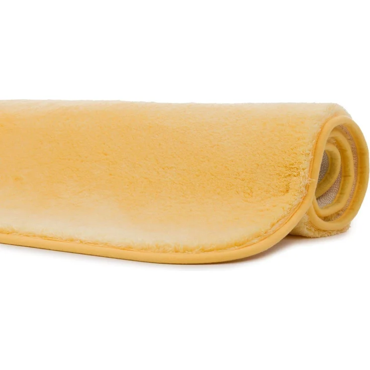 Gözze Badematte Rio Premium, Höhe 18 mm, rutschhemmend beschichtet, schnell trocknend, fußbodenheizungsgeeignet, Polyester, rechteckig, Badteppich, Uni Farben, waschbar, rechteckig & rund erhältlich – Bild 3