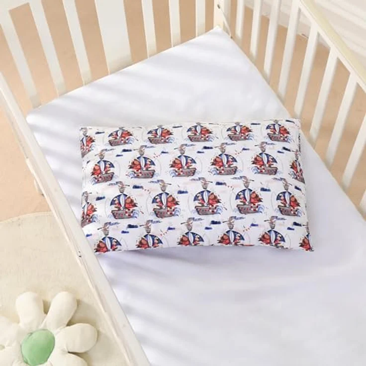 Baumwoll-Kissenbezug für Kinder Größe 33x45 cm. Hochwertige Qualität, angenehm weich und pflegeleicht. Mit verschiedenen Designs. Ideal für komfortablen und erholsamen Schlaf. – Bild 3