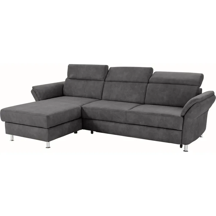 sit&more Ecksofa Avignon L-Form, Kopfteilverstellung, wahlweise mit Schlaffunktion und Bettkasten